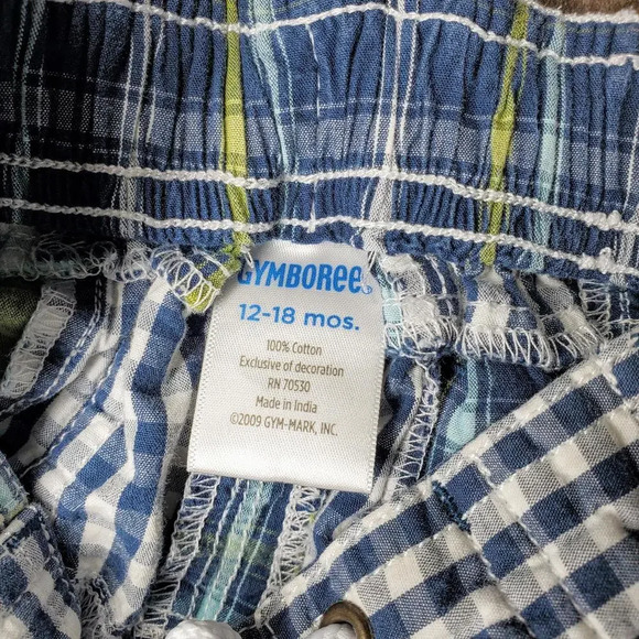 Gymboree Summer Baby Boy Shorts Bundle Size 12-18M EUC - Picture 2 of 11